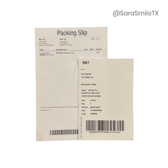 NWT {RETROFETE} ’Norma’ Silver Sequin One-Shoulder Long Sleeve Top - Picture 10 of 12